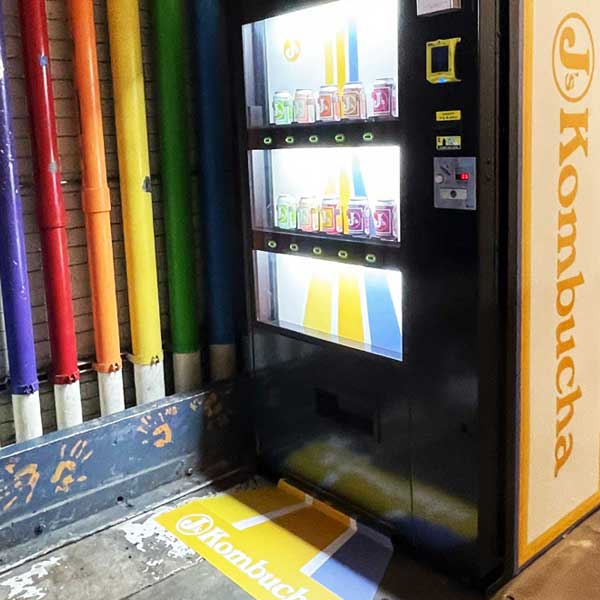 J's Kombucha Introduces Kombucha Vending Machine