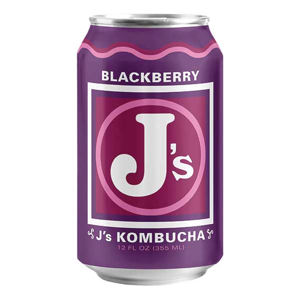 Blackberry Kombucha, J's Kombucha
