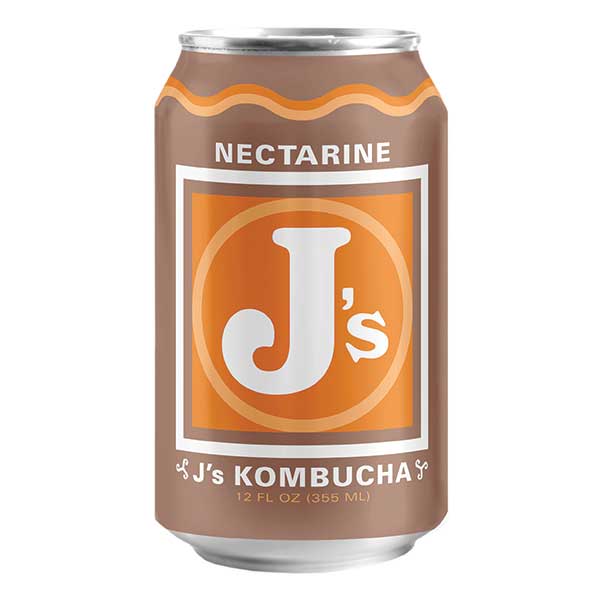 Nectarine Kombucha, J's Kombucha
