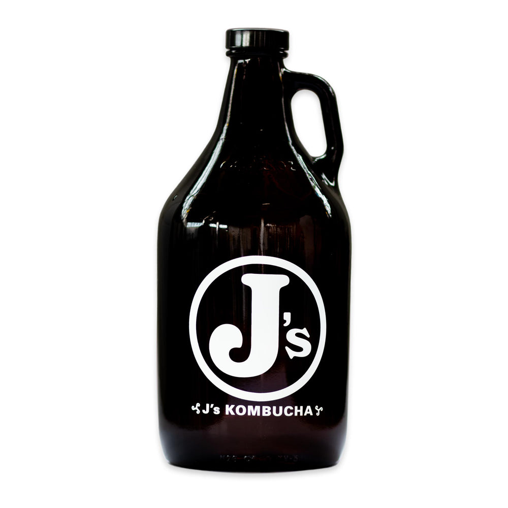 64 oz Kombucha Growlers (New Growlers and Growler Refills)