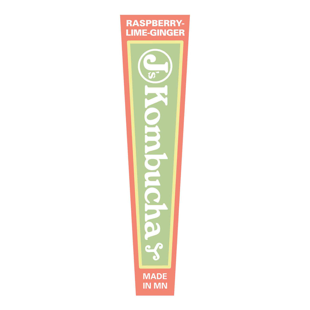 Raspberry-Lime-Ginger Tap Handle