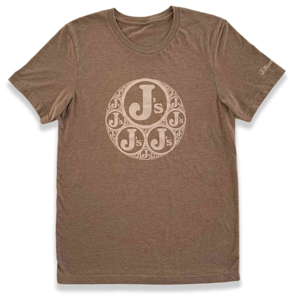 Fractal J's Shirt, Heather Brown